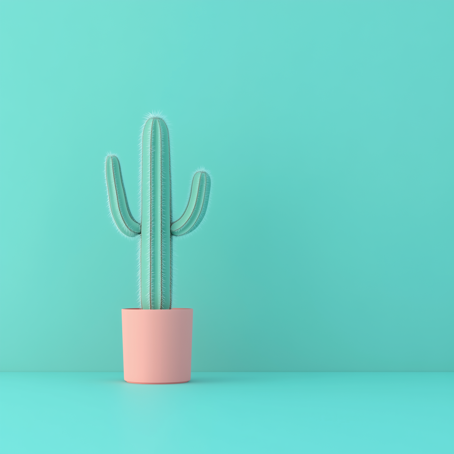 Stylized Cactus Illustration