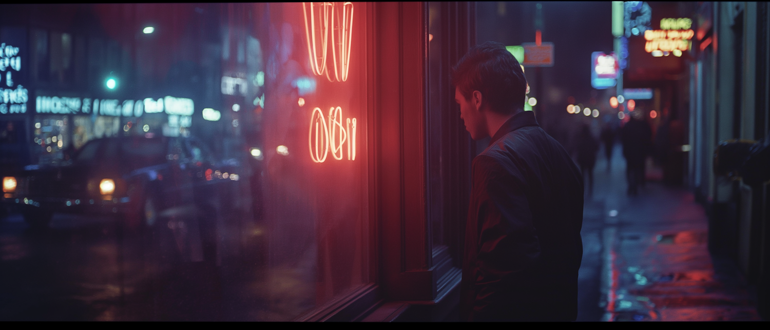 Cinematic Nighttime Contemplation