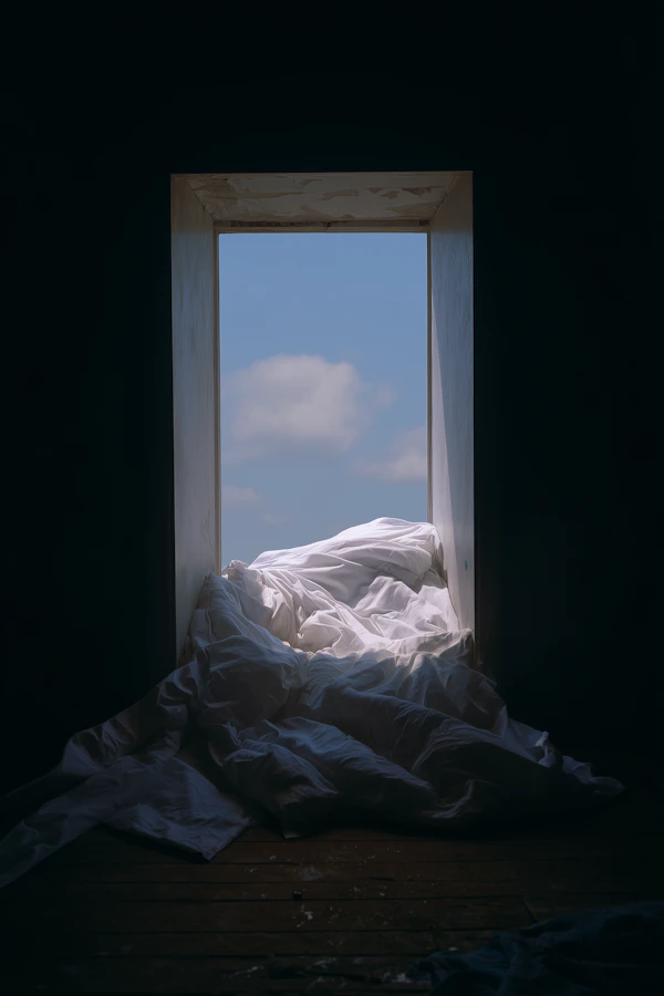 Tranquil Window Scene