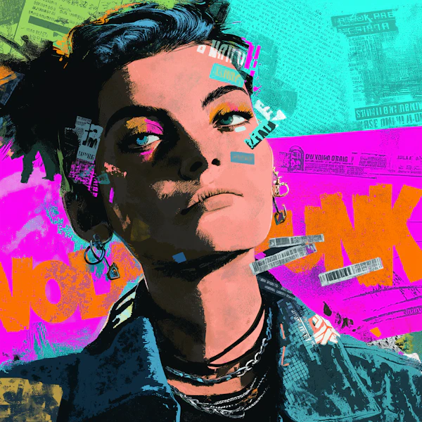 Punk Aesthetic Portrait