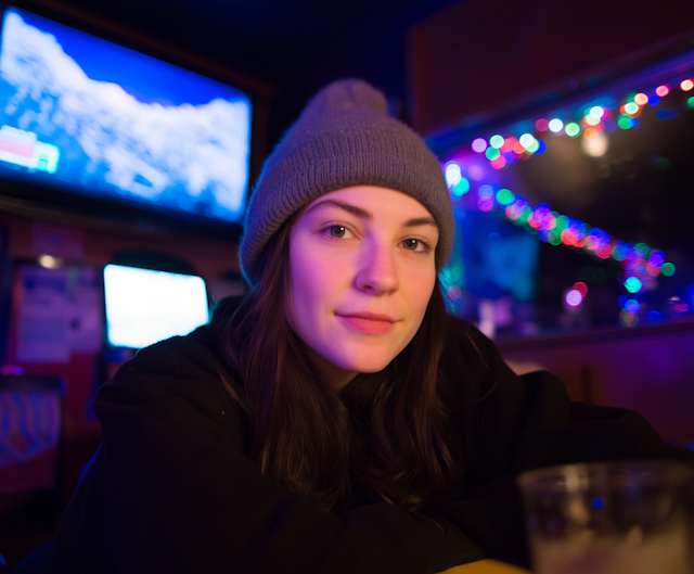 Cozy Indoor Portrait