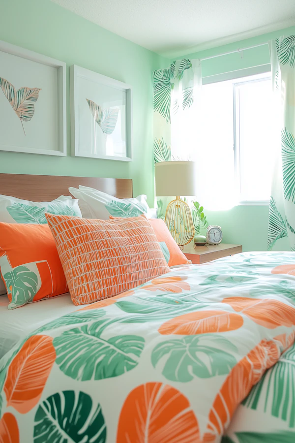 Tropical Bedroom Decor