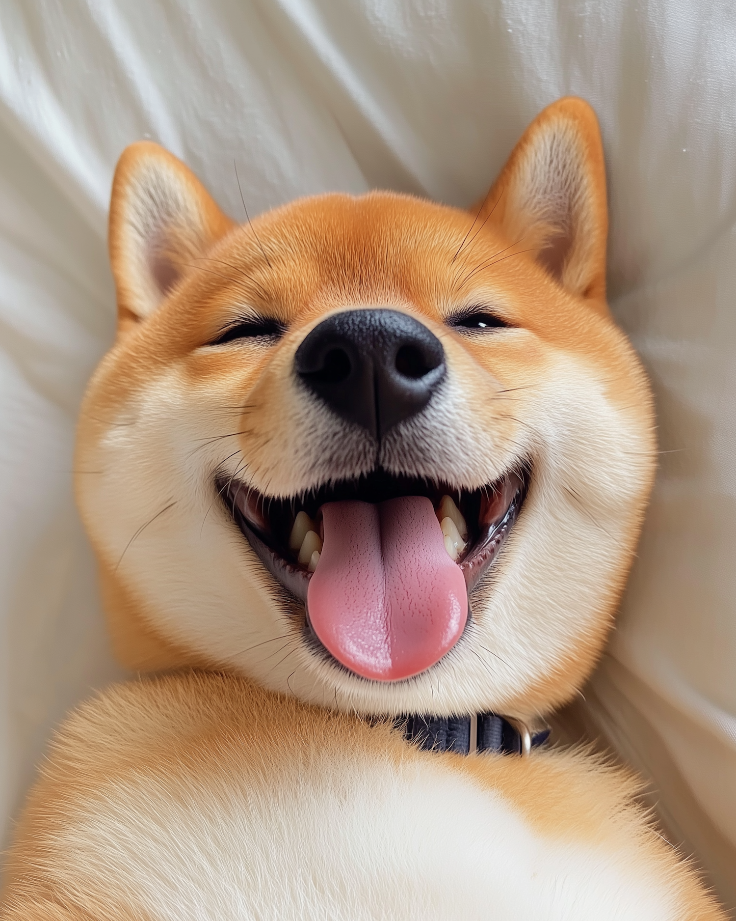 Joyful Shiba Inu