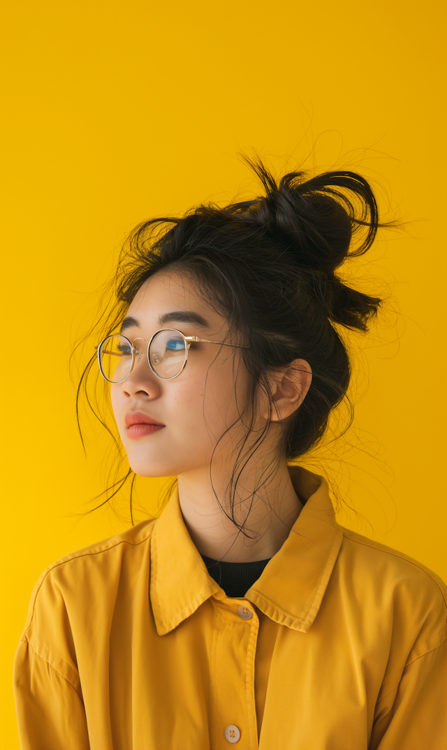 Quiet Contemplation in Yellow