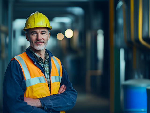 Construction Worker Portrait