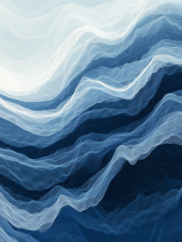 Abstract Ocean Waves