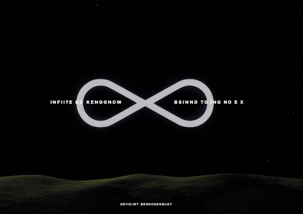 Glowing Infinity Symbol