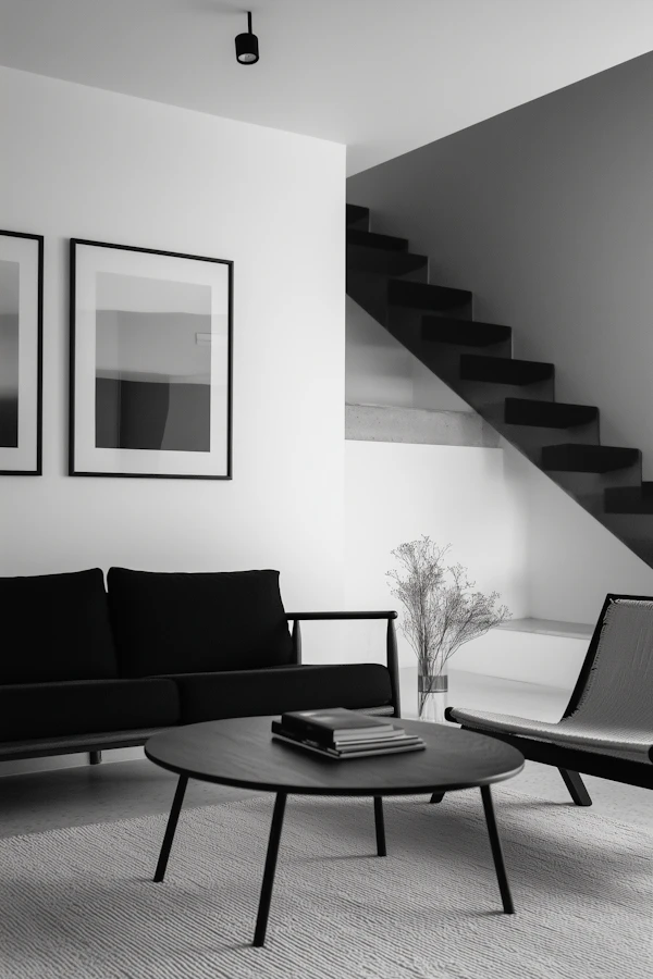 Modern Minimalist Living Room