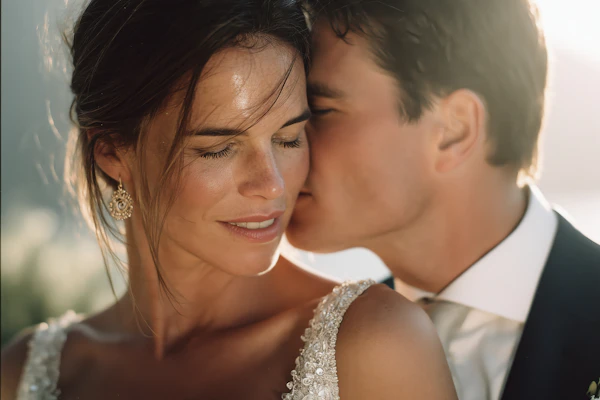 Romantic Wedding Moment