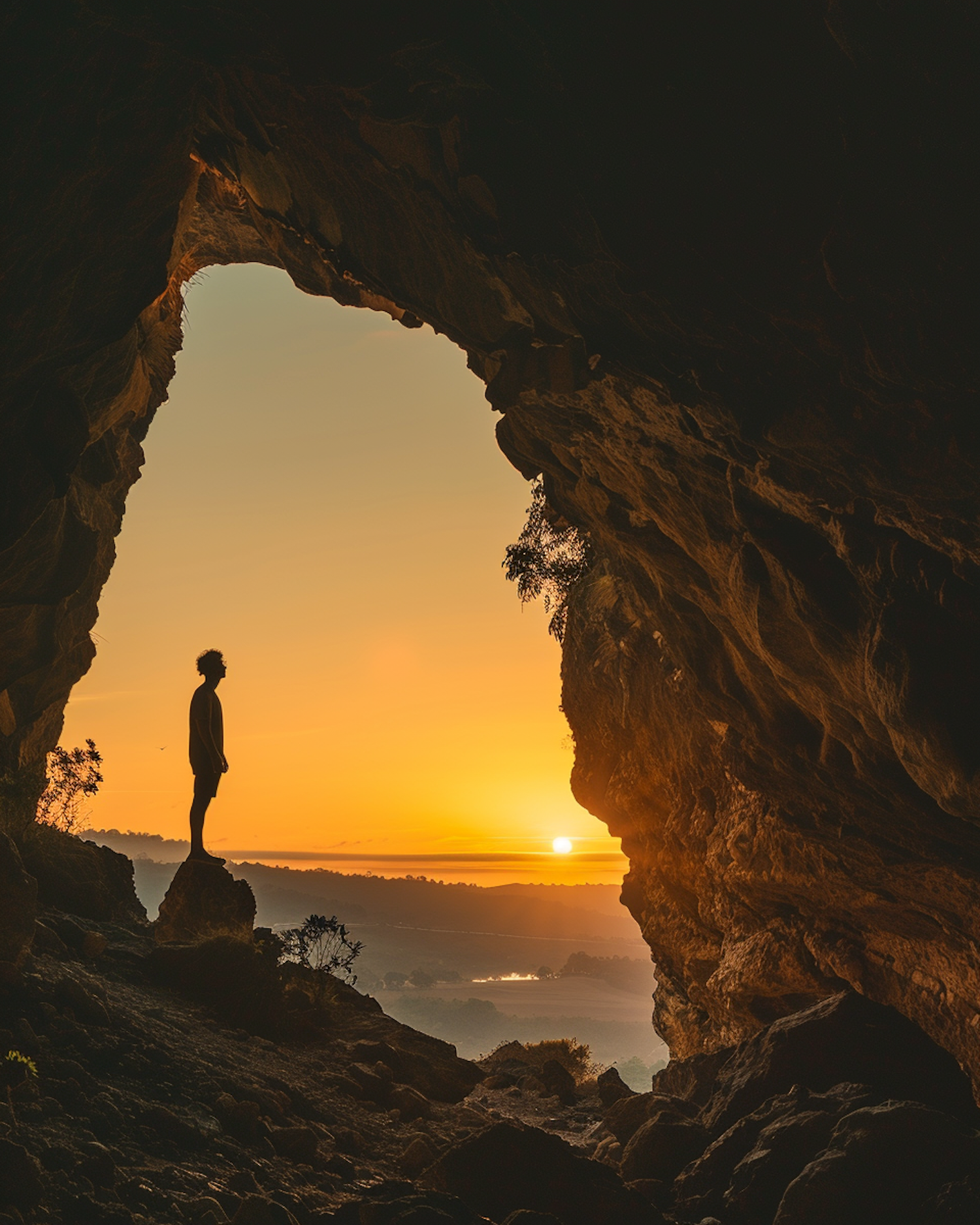 Contemplation at Sunrise