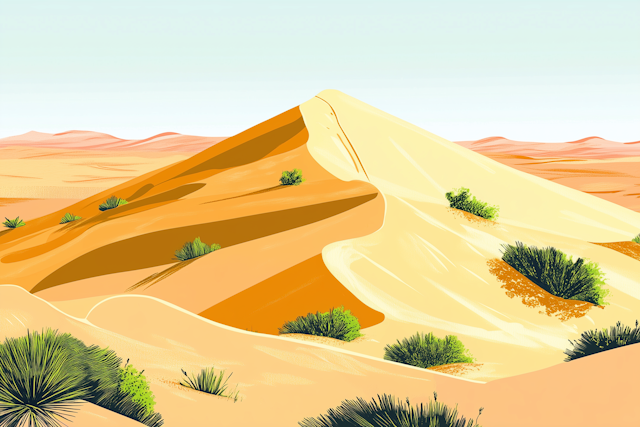 Tranquil Desert Landscape