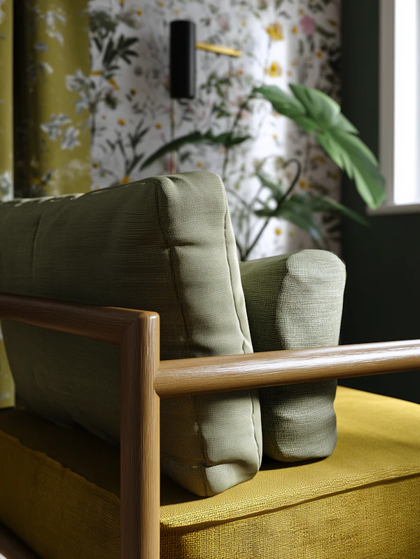 Modern Armchair Close-Up