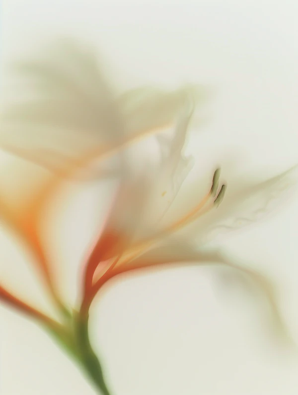 Dreamy Lily Close-Up