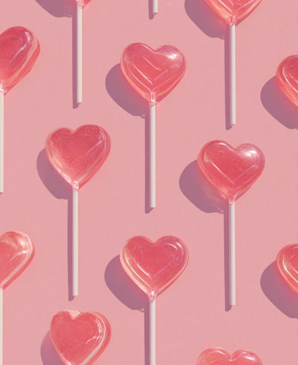 Heart Lollipop Pattern