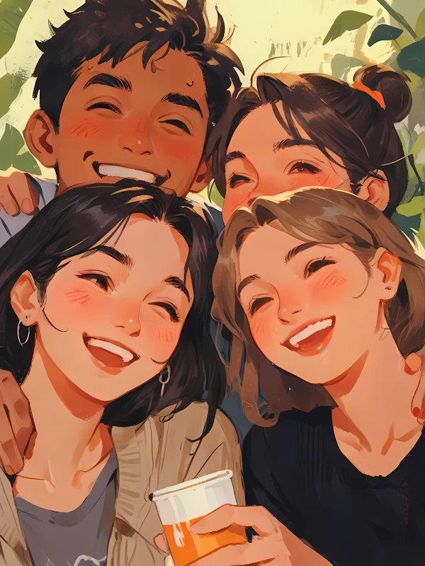Youthful Outdoor Joy