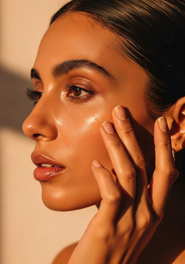 Elegant Portrait Close-Up