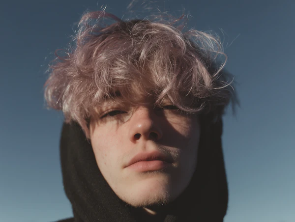 Pastel Hair Portrait