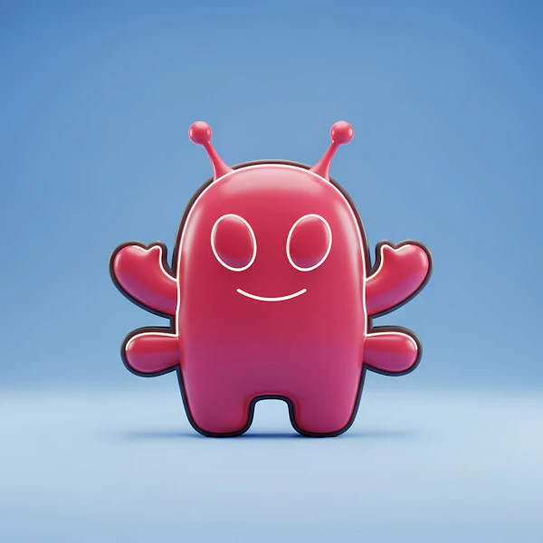 Cartoon Alien Character