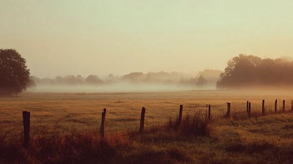 Serene Dawn Landscape