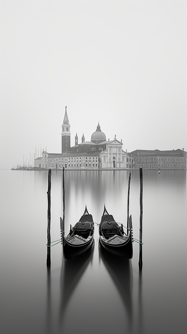 Serene Gondolas and Architecture