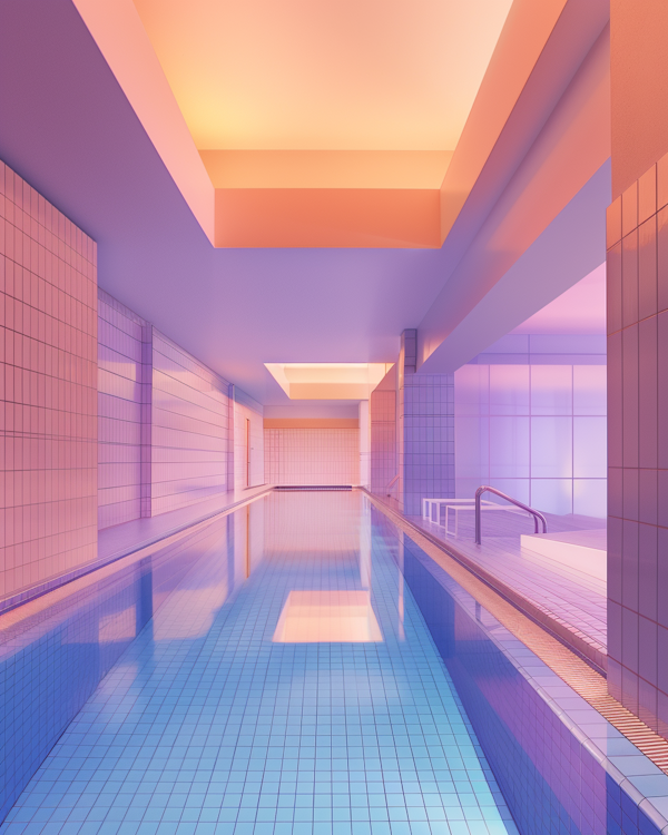 Serene Indoor Swimming Pool