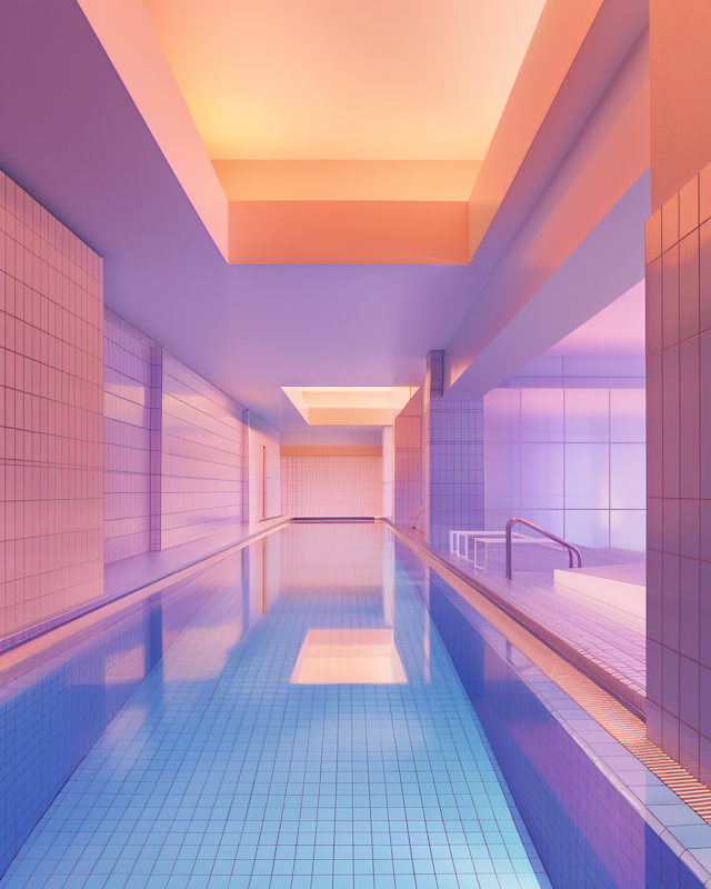 Serene Indoor Swimming Pool