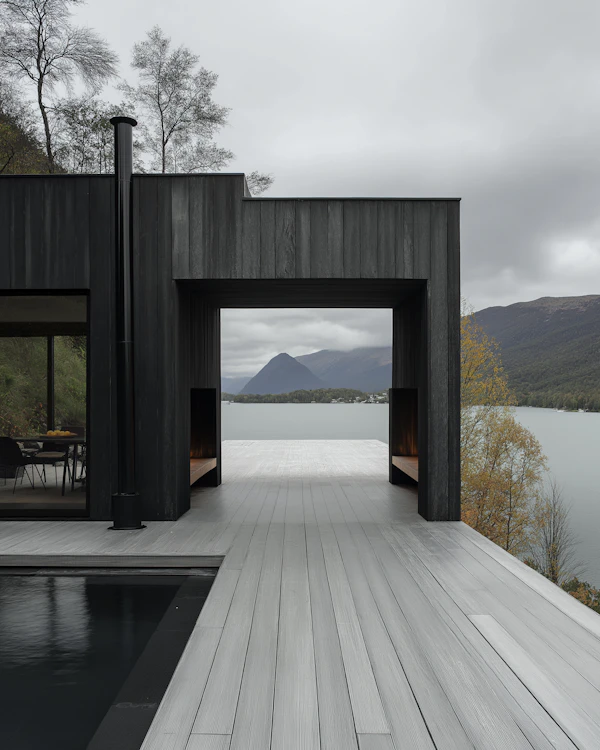 Modern Lakefront Design