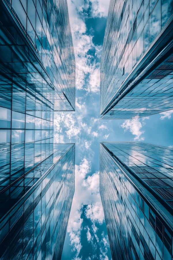 Urban Skyscraper Symmetry