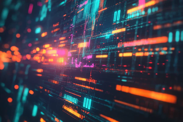 Futuristic Data Stream