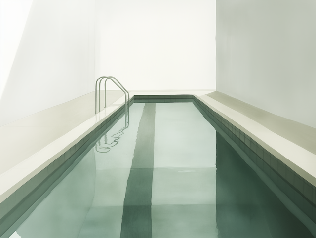 Minimalist Indoor Swimming Pool