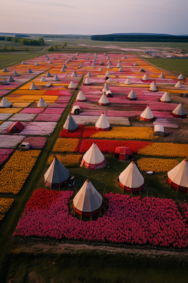 Sunset Bloom Glamping Retreat