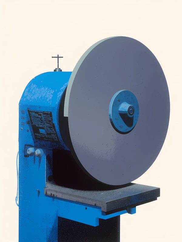 Blue Grinding Machine