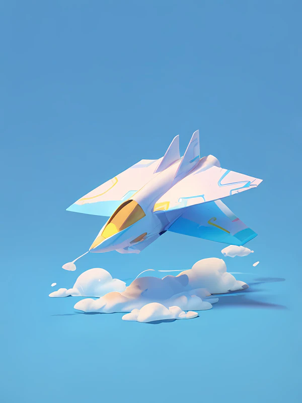 Futuristic Jet Illustration