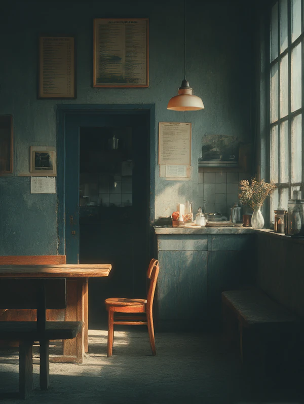 Rustic Kitchen Scene