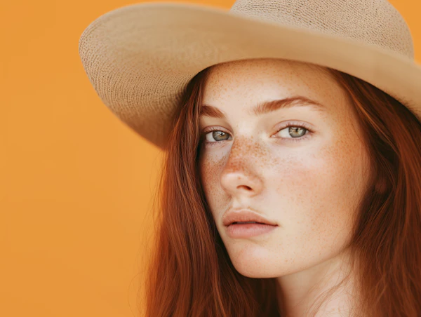 Portrait of a Young Woman with Red Hair