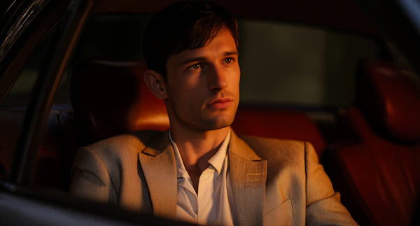 Man in Luxury Car