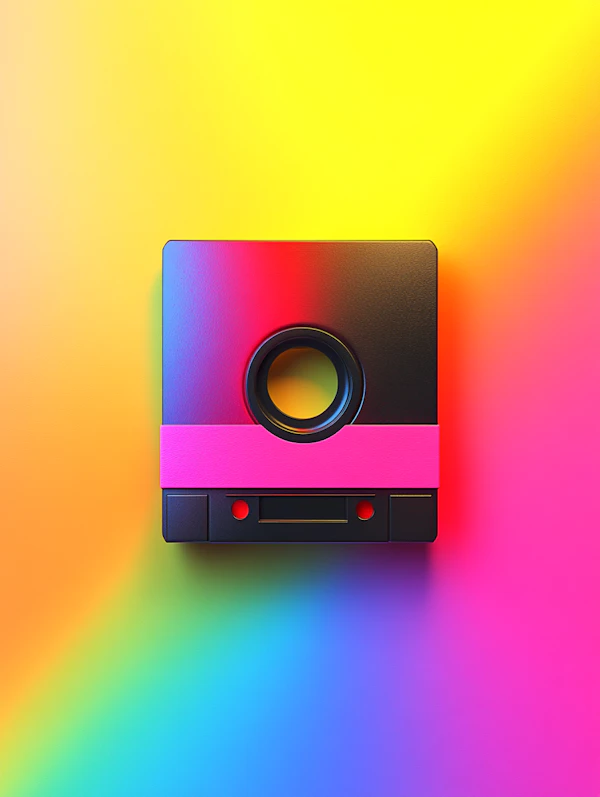 Retro Floppy Disk Art