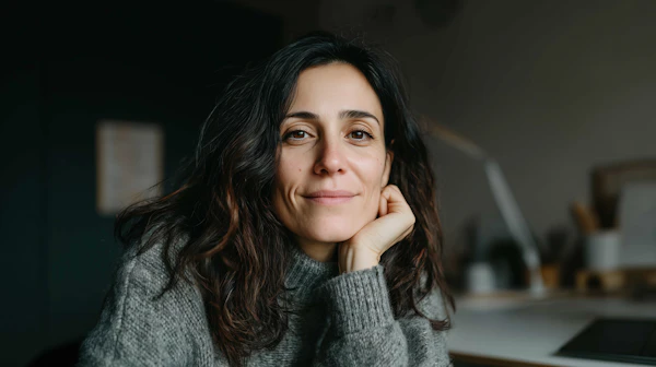 Warm Indoor Portrait