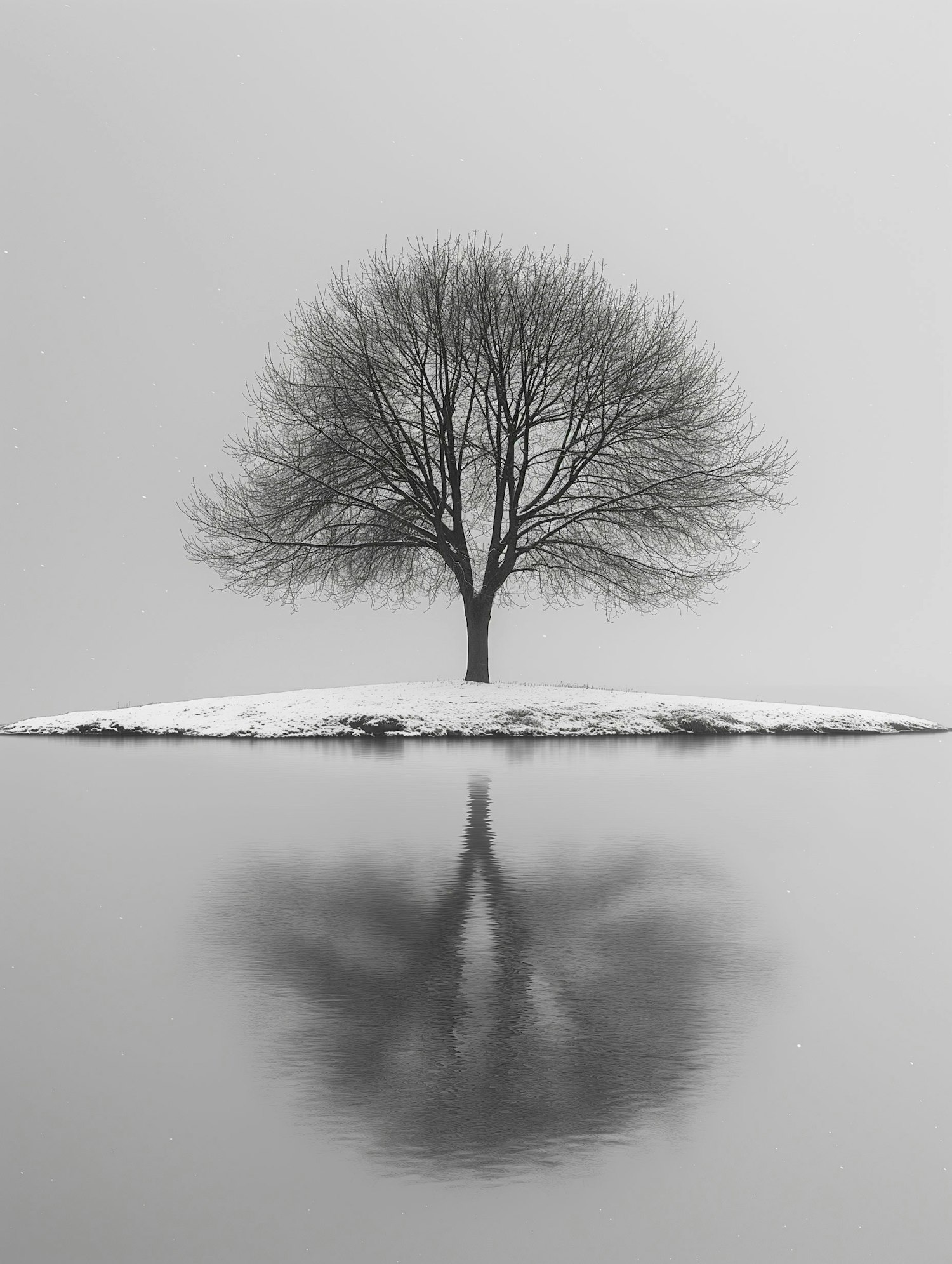 Tranquil Winter Solitude