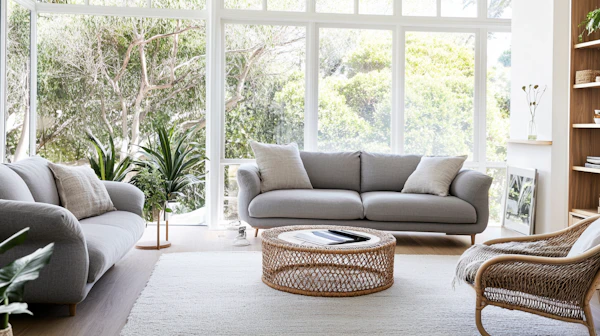 Bright and Airy Living Room