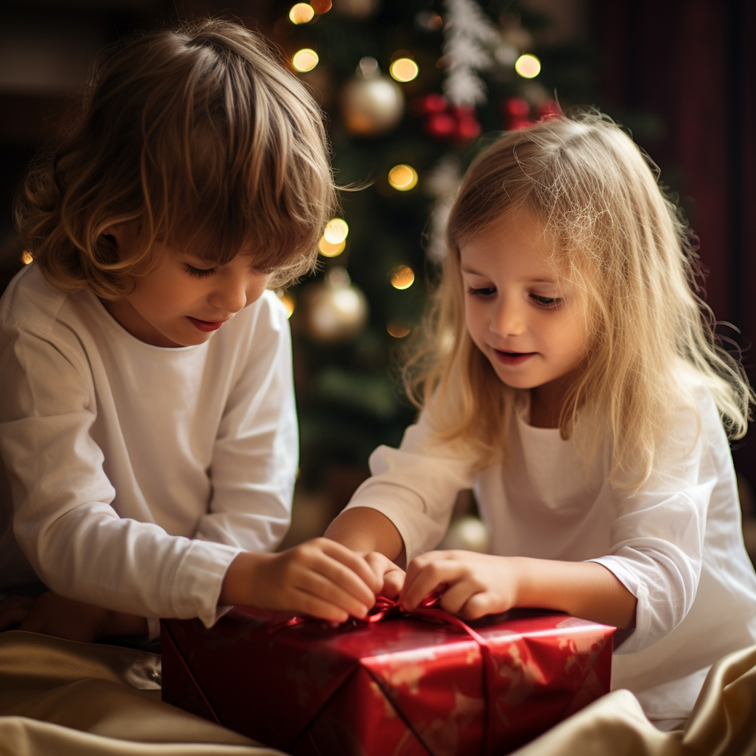 Festive Unwrapping: Children's Holiday Delight