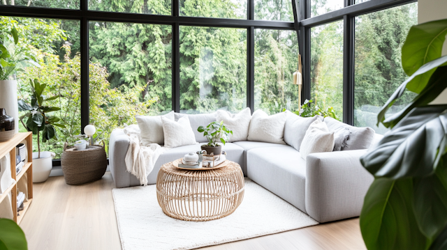 Bright and Airy Living Room