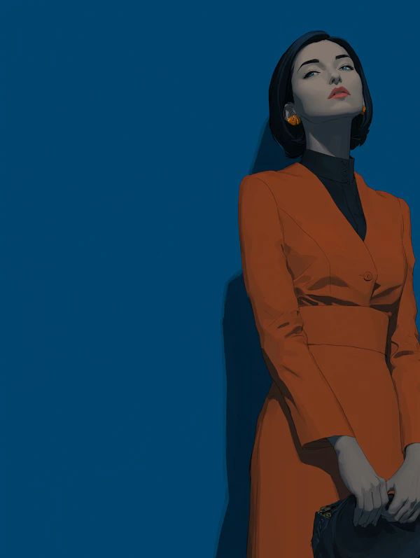 Stylized Woman Portrait