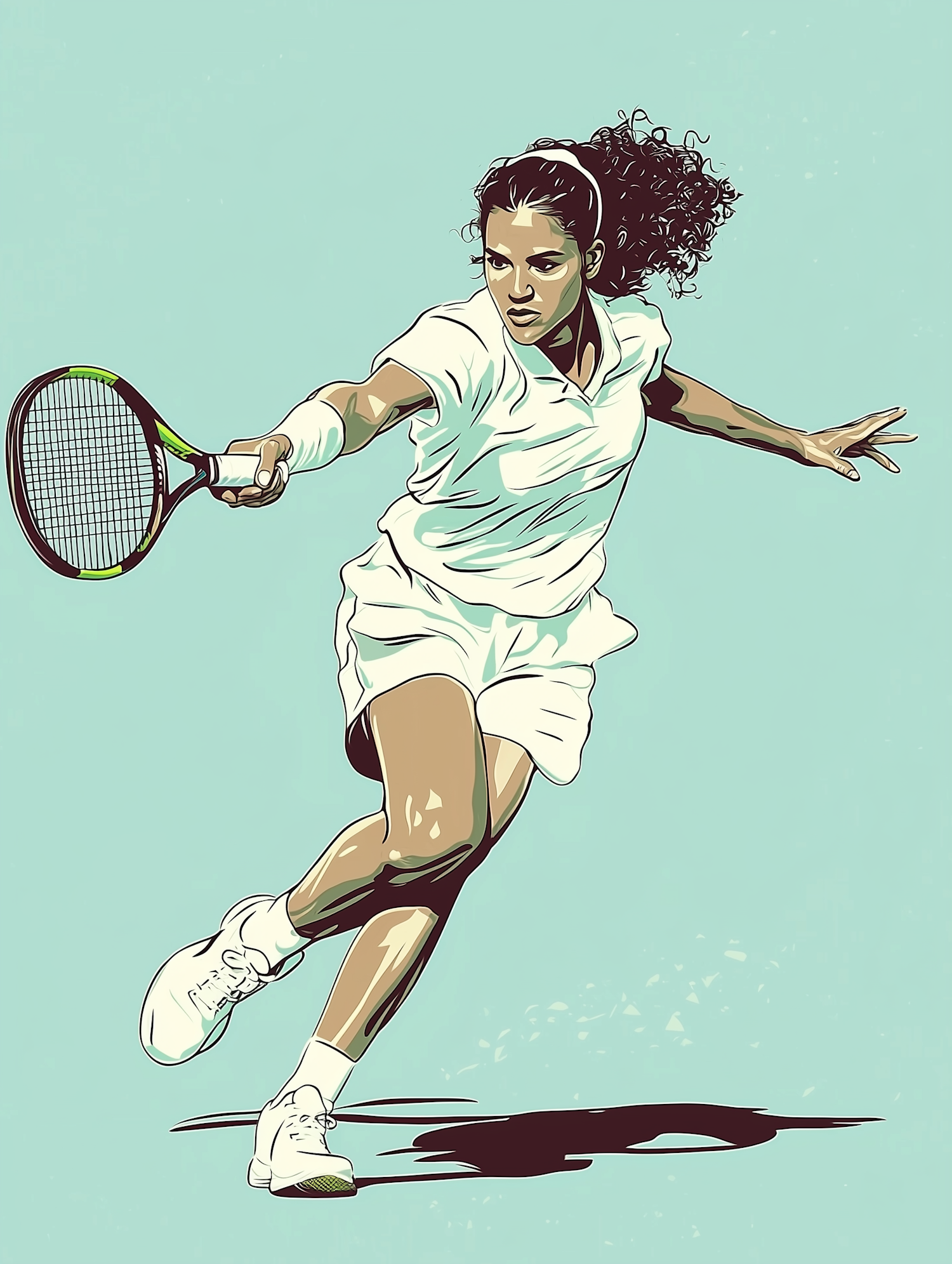 Female Tennis Player