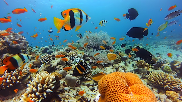 Vibrant Underwater Scene