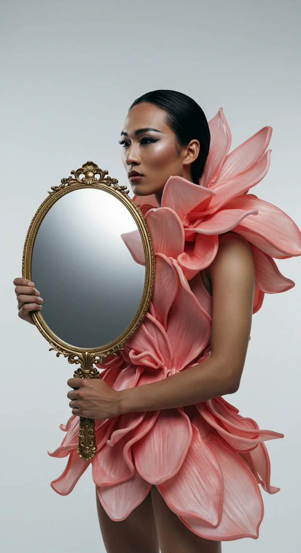 Floral Fashion Portrait