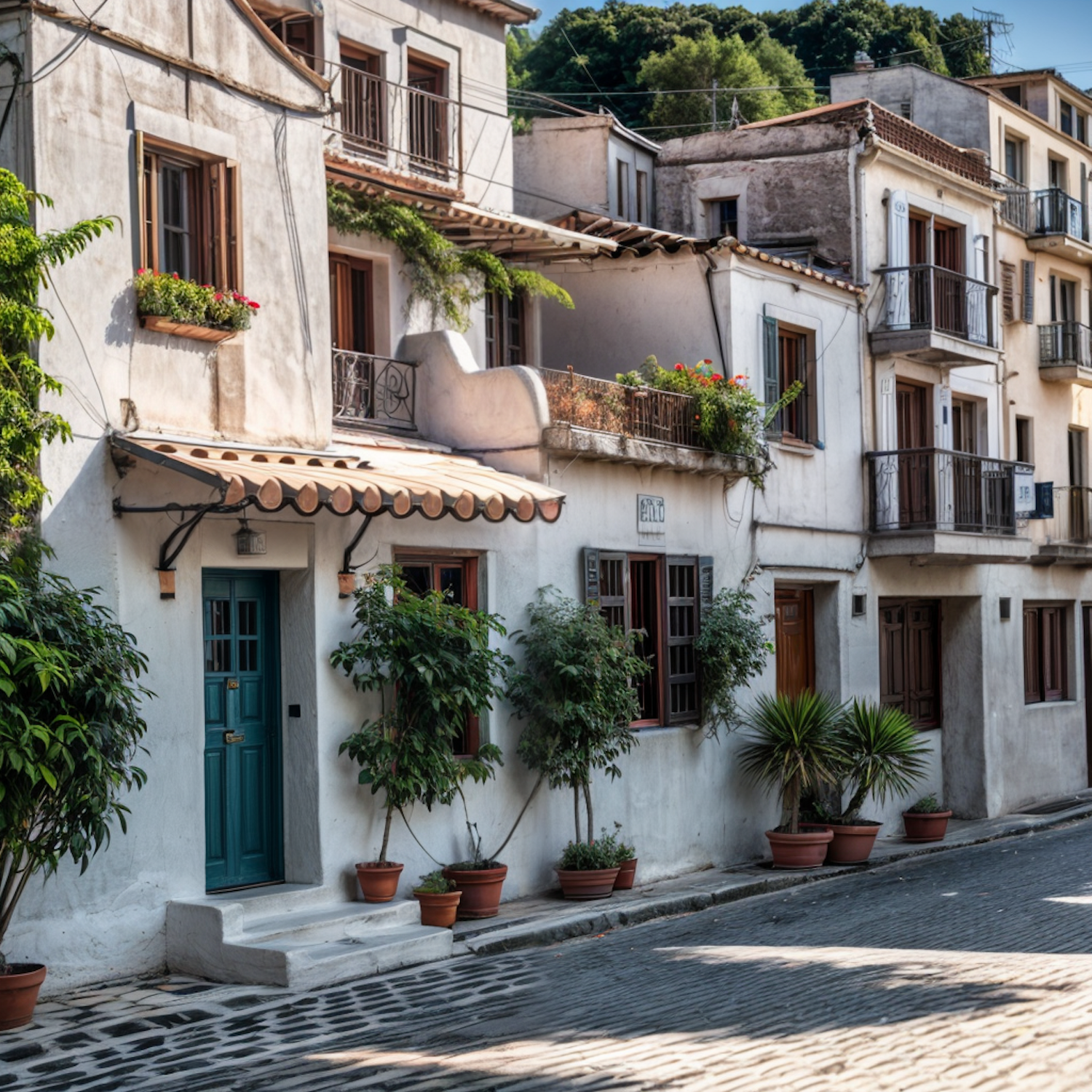 Quaint European Street