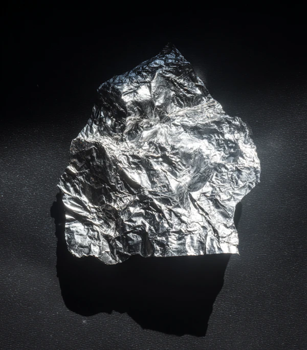 Crumpled Aluminum Foil