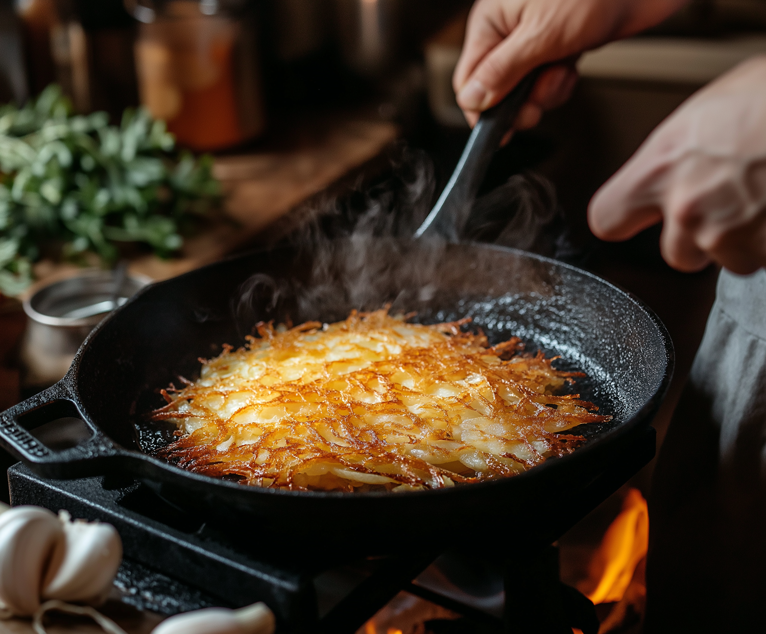 Cooking Crispy Potatoes