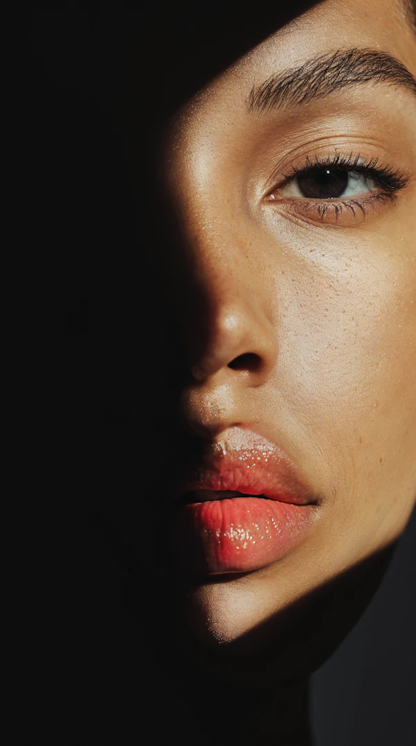 Dramatic Portrait Close-up